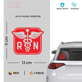Registered Nurse Awareness Tag for Drivers